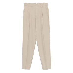 Cellar Door Women Beverly Pleated Wool Trousers